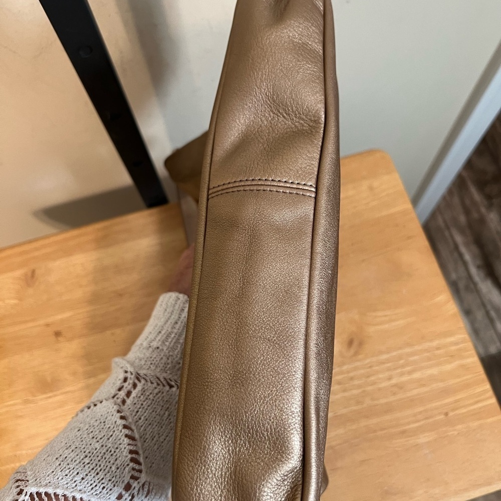 Bulgari Vintage Metallic Bronze Shoulder Bag - Picture 5 of 10